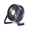 Rechargeable table lamp with fan